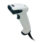 Honeywell Voyager 1250g Laser Scanner Only / Ivory / 1D Laser / Pistol Grip / Corded Multi-Interface (requires Cable)