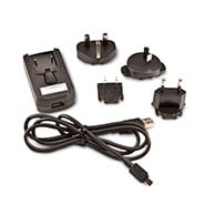 Honeywell UNIVERSAL AC ADAPTER KIT, 10W, W/ CABLE (Universal Wall Charger kit (includes wall power supply, changeable plug type, and 236-297-001 pwr/active sync cable). Plugs directly to the heel connector. Included in the CK3R-Kit configurations.)