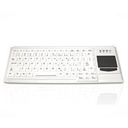 Ceratech Medical Keyboard with Touchpad / White / PS2 Interface