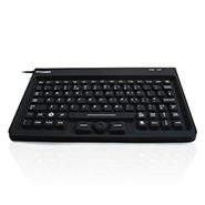 Ceratech AccuMed Mini - Nanoarmour Sealed Mini Keyboard with Mousepad - Black