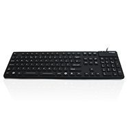 Ceratech AccuMed 105 - Nanoarmour Sealed Keyboard Full size - Black