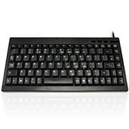 Ceratech Accuratus ACC595 Mini Keyboard [UK]/ Black / PS2 Interface