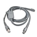 Honeywell PS/2 Wedge Cable / Black / 2.9m (9.5') 5V External Power / Straight
