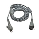 Honeywell Wand Emulation Cable / Black / 9-pin SQZ / 3m 5V Power on pin 4 on host / Coiled