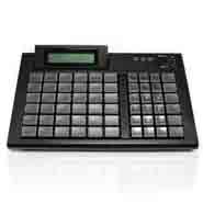 Ceratech MINI BLANK 60 KEY PROG WITH DISPLAY PS2 BLACK