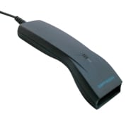 Opticon OPL-6845R-BLACK-WEDGE Laser Scanner / Black / Corded PS/2 Wedge Interface / PS/2 Wedge Straight Cable (incl Hands Free Stand)